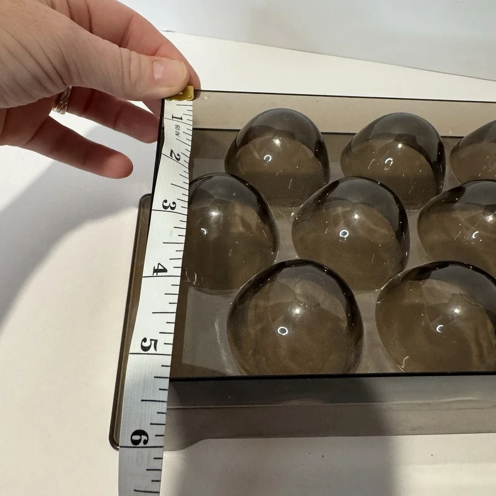 Vintage GE Refrigerator Egg Tray 12 Egg Storage Organizer Brown